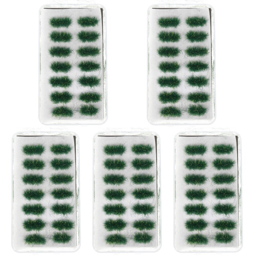 Simulated Grass Tuft For Model Building Plastic Static Grass Cluster For Table Decor For Landscape Diy 1