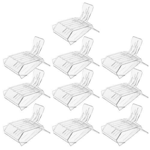 30 Pcs Transparent Plastic Beekeeping Clips For Bee Breeding 1