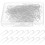 750Pcs Nichrome U Shaped Hooks Silver High Temp Wire for Ceramic Craft 2
