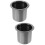 2Pcs Stainless Steel Portable Drop-In Sofa Cup Holder 9