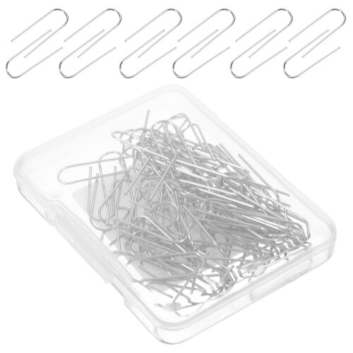 750Pcs Nichrome U Shaped Hooks Silver High Temp Wire for Ceramic Craft 2