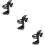 3Pcs Cup Holder For Bicycle Handlebars Stroller Wheelchair Walker 11