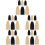 30 Pcs Plastic Cello Bow Tips For Violin Viola Cello 8