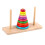 4 Sets Kids Wood Hanoi Tower Stacking Toy 2