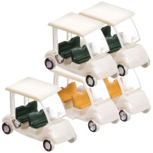 25 Pcs Mini Golf Cart Models Small Figurines For Sand Table Play