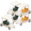 25 Pcs Mini Golf Cart Models Small Figurines For Sand Table Play 3