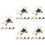 25 Pcs Mini Golf Cart Models Small Figurines For Sand Table Play 7