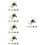 25 Pcs Mini Golf Cart Models Small Figurines For Sand Table Play 9