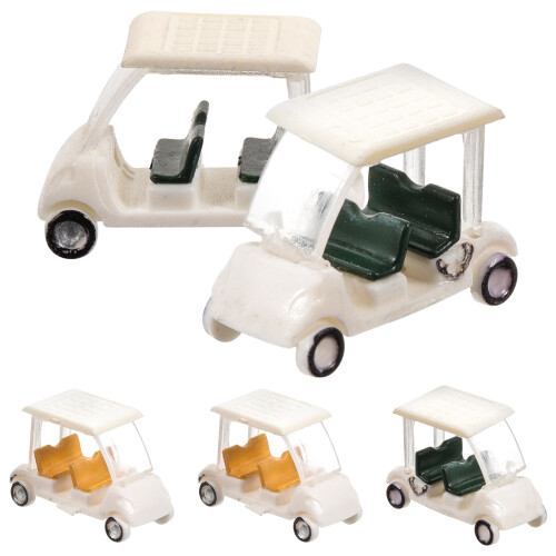 25 Pcs Mini Golf Cart Models Small Figurines For Sand Table Play 1