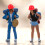 30Pcs Red Mini Safety Plastic Doll Hat Pet Accessories 5