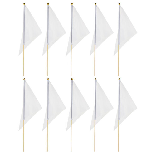 20 Pcs Marking Flags Garden Triangular Irrigation Landscape Marker
