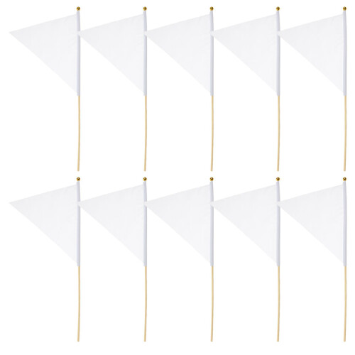 20 Pcs Marking Flags Garden Triangular Irrigation Landscape Marker 2
