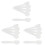 300 Pcs Disposable Frosted Tip Spatula For Cosmetic Mixing Sampling 2