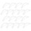 200 Sets Cake Box With Plastic Handles Paper Gift Case Accessories 1