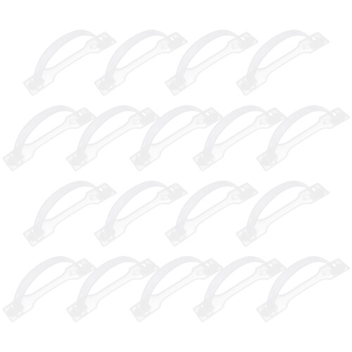 200 Sets Cake Box With Plastic Handles Paper Gift Case Accessories