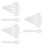 300 Pcs Disposable Frosted Tip Spatula For Cosmetic Mixing Sampling 7