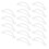 200 Sets Cake Box With Plastic Handles Paper Gift Case Accessories 3
