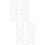200 Sets Cake Box With Plastic Handles Paper Gift Case Accessories 9