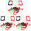 90 Pcs Halloween Fake Teeth Cosplay Props 4