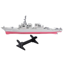 3Pcs Ship Model Warship Toy For Decor Kids Gift