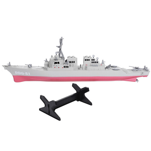 3Pcs Ship Model Warship Toy For Decor Kids Gift