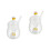 2Pcs Glass Honey Jar With Dipper And Lid 5