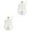 2Pcs Glass Honey Jar With Dipper And Lid 4