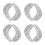 3pcs Fabric Webbing Pack Multi-Function Wrapping Ribbon For Diy Decorations 8