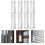 60 Pcs Transparent Drawstring Tassels For Blinds And Curtains 1
