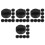 40 Pcs Replacement Control Knob For Outdoor Round Patio Heater 7