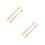 4 Pcs Solid Wood Staircase Spindles Unpainted Baluster For Diy Decor 5