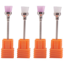 Set Of 3 Nail Polishing Brush Clean Brushes For Fingers Cleaning