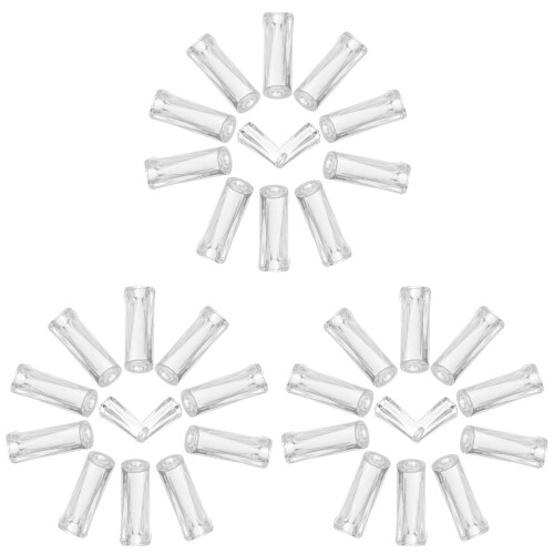 60 Pcs Transparent Drawstring Tassels For Blinds And Curtains 2