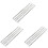 6 Pcs Transparent 30cm Plastic Ruler For Drawing And Measuring 2