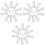 60 Pcs Transparent Drawstring Tassels For Blinds And Curtains 4