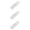 6 Pcs Transparent 30cm Plastic Ruler For Drawing And Measuring 8