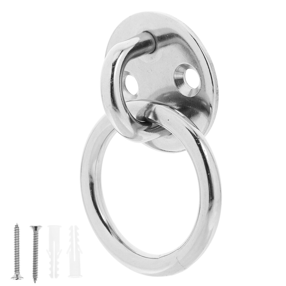 5Pcs Stainless Steel Ceiling Mount Bracket For Hammocks Swings Yoga 3623318226633