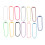 500 Pcs Ball Bead Chains For Key Ring Doll Label Hand Tag 2