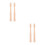 4 Pcs Solid Wood Staircase Spindles Unpainted Baluster For Diy Decor 6