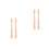 4 Pcs Solid Wood Staircase Spindles Unpainted Baluster For Diy Decor 9