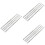6 Pcs Transparent 30cm Plastic Ruler For Drawing And Measuring 6