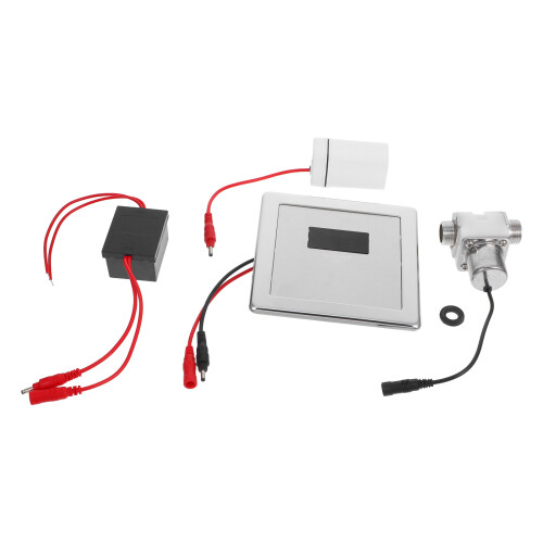 3 Sets Sensor Urinal Flush Valve Kit Automatic Toilet Flushing Device 2