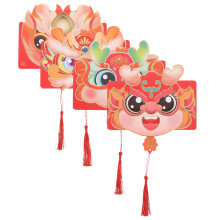 8 Pcs Red Lucky Money Envelopes For Chinese New Year And Weddings
