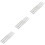 6 Pcs Transparent 30cm Plastic Ruler For Drawing And Measuring 5