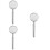 3Pcs Practical Shower Nozzle Handheld Sprinkler For Bathroom 8