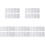25 Sets Reflective Mailbox Numbers Decals For Outside Use 2