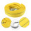 3Pcs Fluorescent Nylon Car Trailer Winch Rope Iron Hooks 5