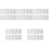 25 Sets Reflective Mailbox Numbers Decals For Outside Use 3