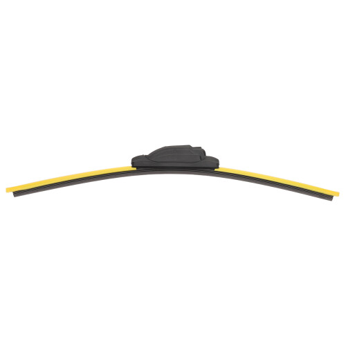 3Pcs Car Front Windshield Wiper Rubber Strips Weather-Resistant Yellow