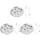 3 Sets Stainless Steel Escargot Plate Fork Clip Tableware Set 2